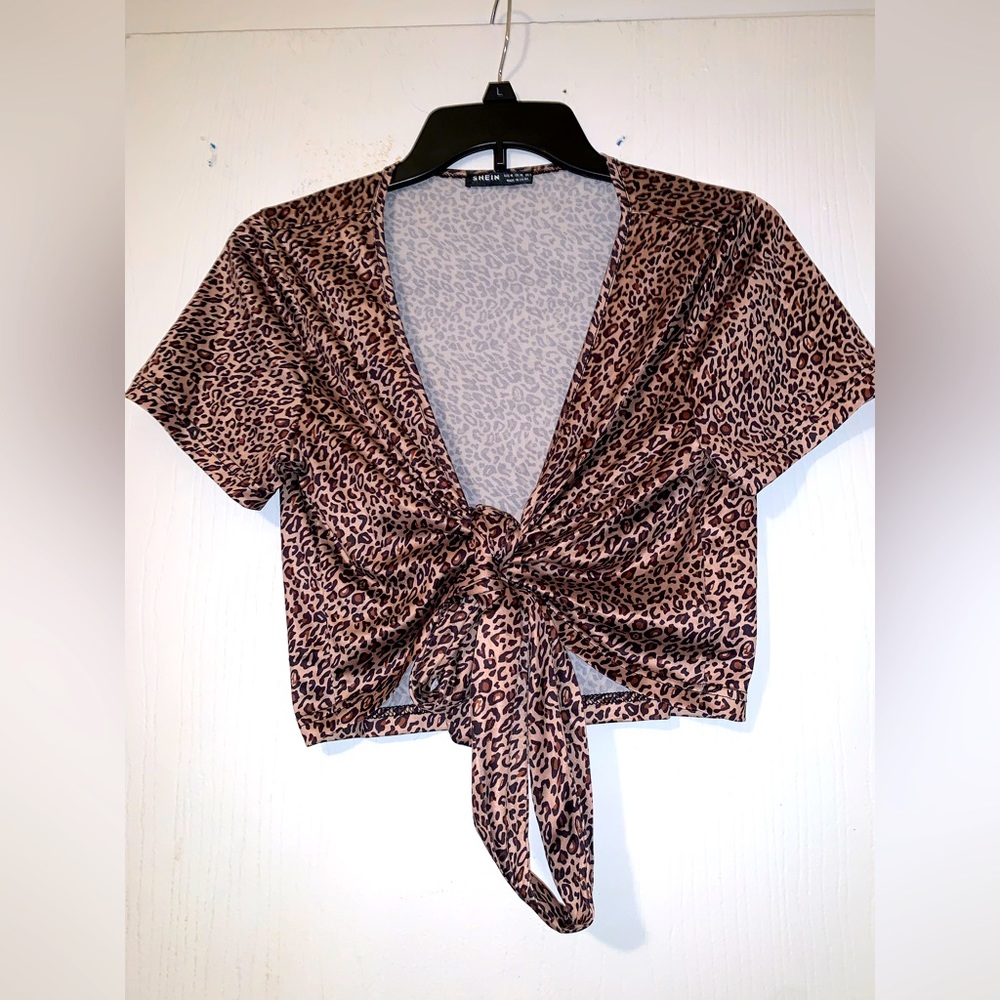 Cheetah Print blouse